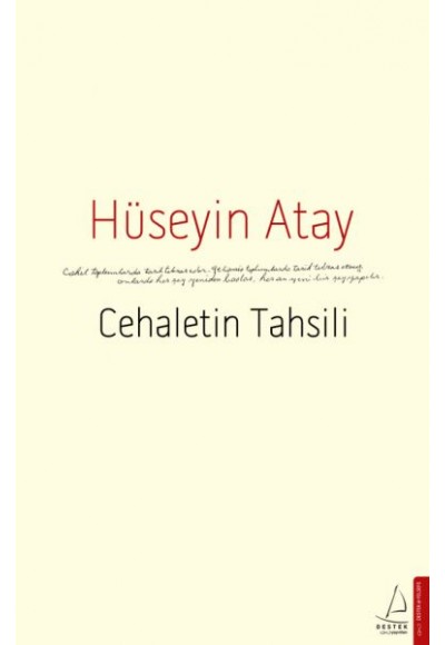 Cehaletin Tahsili