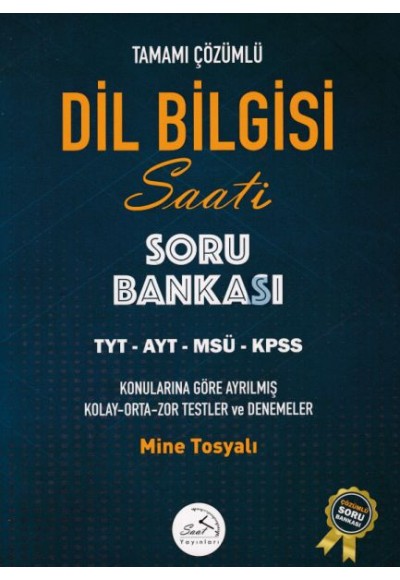 Saat Yayınları Dilbilgisi Saati Soru Bankası TYT-AYT-MSÜ-KPSS (Yeni)