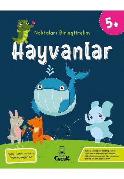 Noktaları Birleştirelim - Hayvanlar +5 Yaş