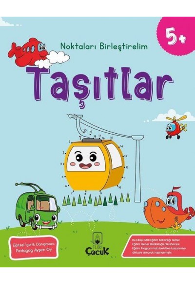 Noktaları Birleştirelim - Taşıtlar +5 Yaş