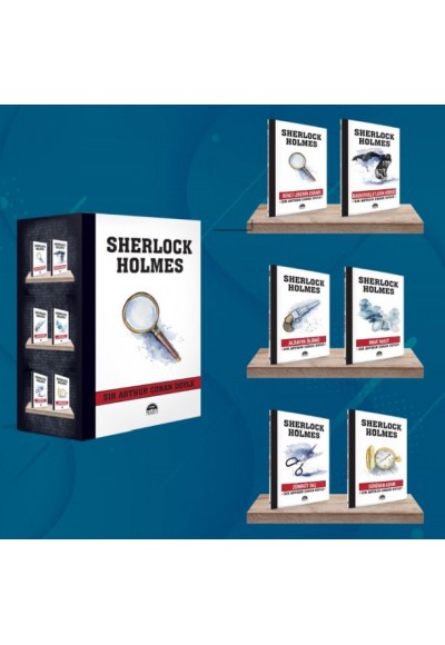 Sherlock Holmes - Büyüteç (6 Kitap Kutulu Set)