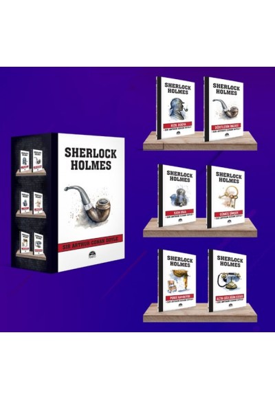 Sherlock Holmes - Pipo (6 Kitap Kutulu Set)