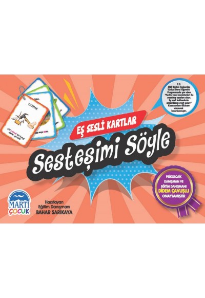 Eş Sesli Kartlar - Sesteşimi Söyle