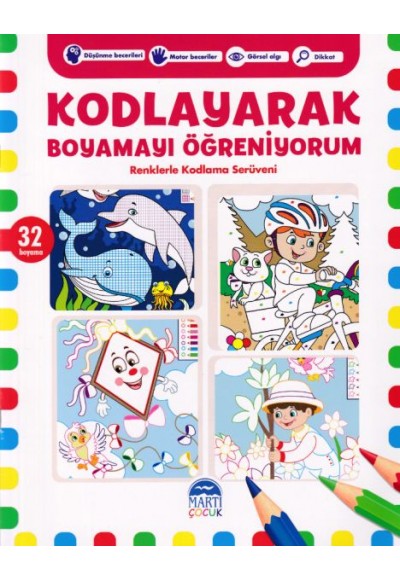 Kodlayarak Boyamayı Öğreniyorum 6 - Renklerle Kodlama Serüveni