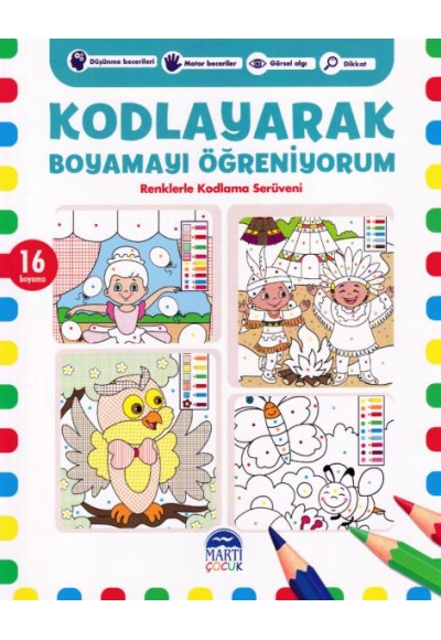 Kodlayarak Boyamayı Öğreniyorum 2 - Renklerle Boyama Serüveni