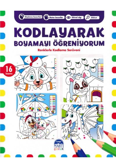 Kodlayarak Boyamayı Öğreniyorum 1 - Renklerle Boyama Serüveni