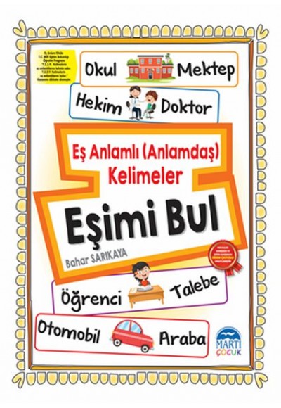 Eşimi Bul - Eş anlamlı (Anlamdaş) Kelimeler