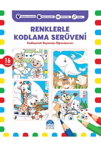 Renklerle Kodlama Serüveni 1 - Kodlayarak Boyamayı Öğreniyorum