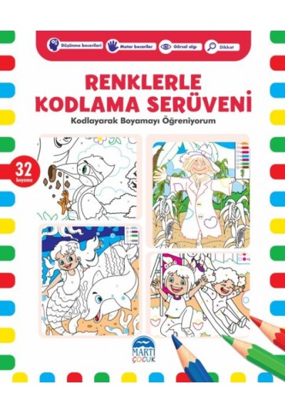 Renklerle Kodlama Serüveni 6 - Kodlayarak Boyamayı Öğreniyorum