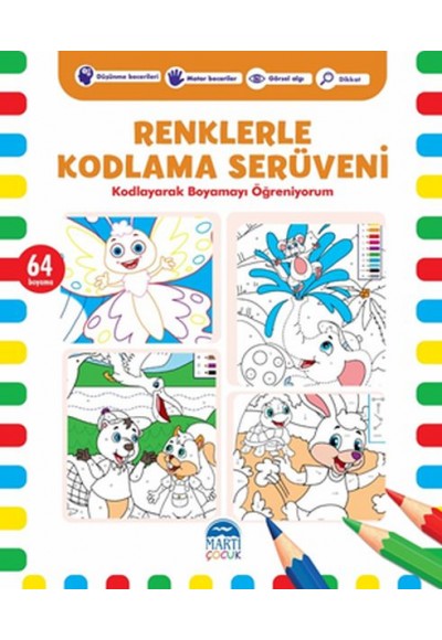 Renklerle Kodlama Serüveni 7 - Kodlayarak Boyamayı Öğreniyorum