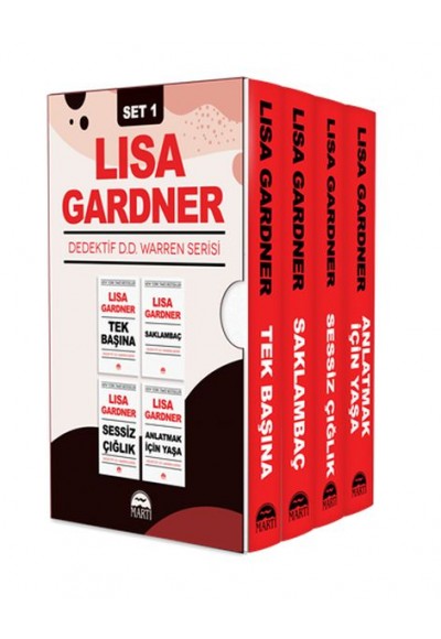 Dedektif D.D. Warren Serisi Set 1 - 4 Kitap Takım