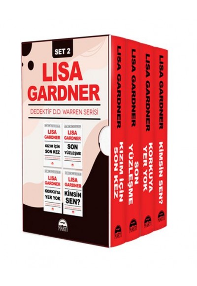 Dedektif D.D. Warren Serisi Set 2 - 4 Kitap Takım