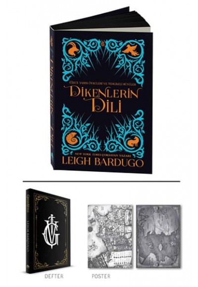 Dikenlerin Dili (Defter ve Harita Hediyeli)-Ciltsiz