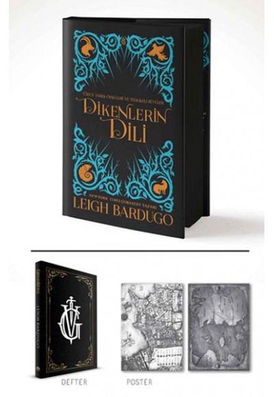 Dikenlerin Dili (Defter ve Harita Hediyeli)-Ciltli