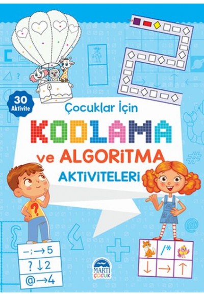 Çocuklar İçin Kodlama ve Algoritma Aktiviteleri - Mavi