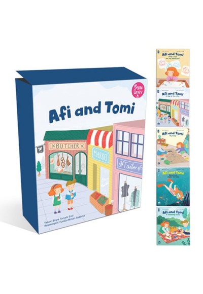 Afi and Tomi (5 Kitap Takım)