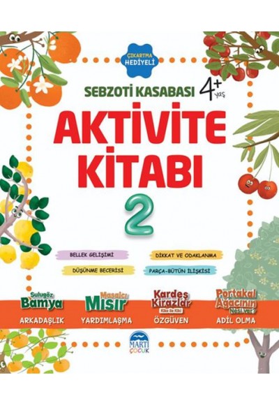 Aktivite Kitabı 2 - Sebzoti Kasabası