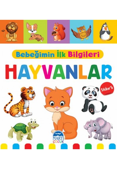 Bebeğimin İlk Bilgileri - Hayvanlar (Sticker’lı)