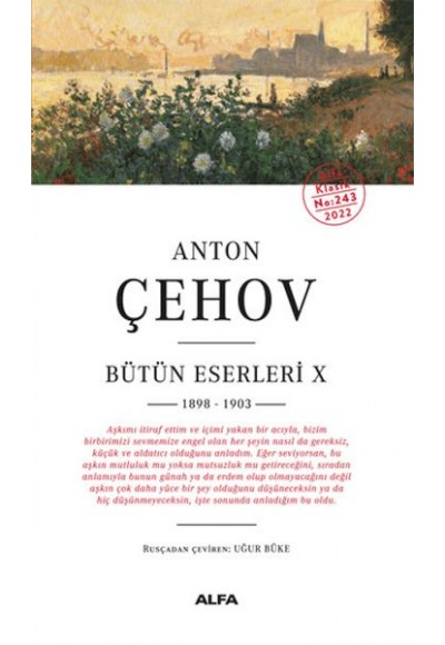 Anton Çehov Bütün Eserleri 10 - 1898-1903