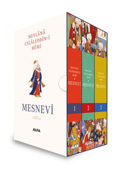 Mesnevi 1-2-3 (Kutulu Set)