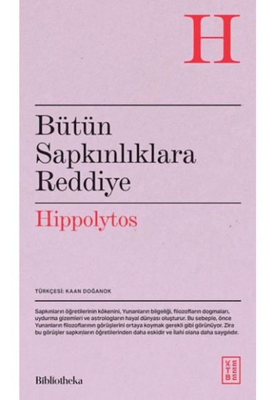 Bütün Sapkınlıklara Reddiye
