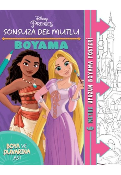 Dısney Prenses - Sonsuza Dek Mutlu Boyama