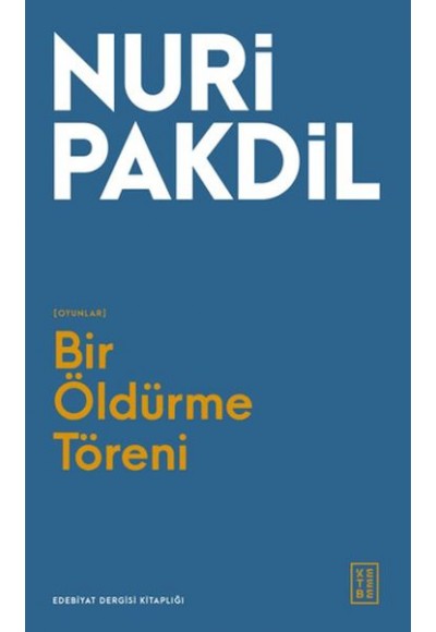 Bir Öldürme Töreni