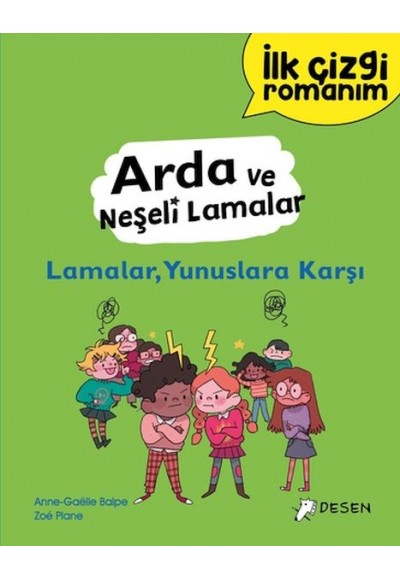 İlk Çizgi Romanım - Arda ve Neşeli Lamalar: Lamalar, Yunuslara Karşı