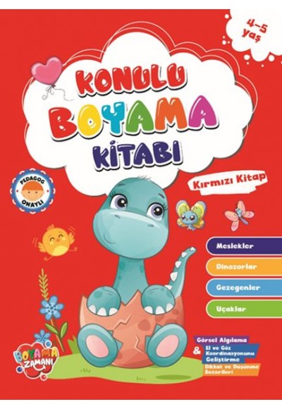 Konulu Boyama - KırmızıKitap (4-5 Yaş)