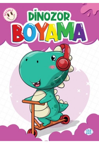 Sevimli Dinozor Boyama