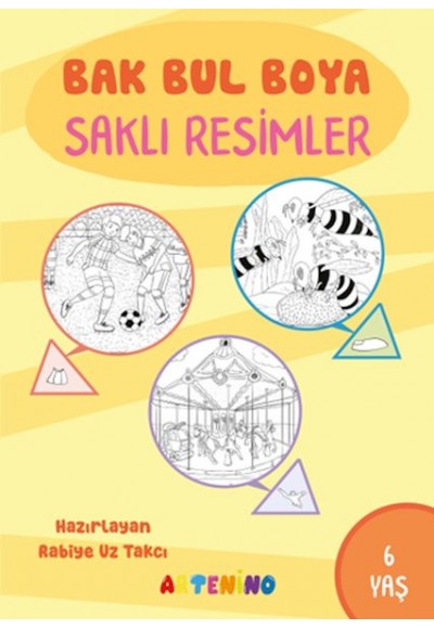 Bak Bul Boya – Saklı Resimler 6 Yaş
