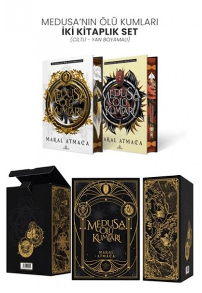 Medusa'nın Ölü Kumları İki Kitaplık Set (Ciltli Özel Baskı)