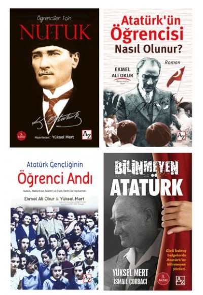 Öğrenciler İçin Atatürk Seti - 4 Kitap