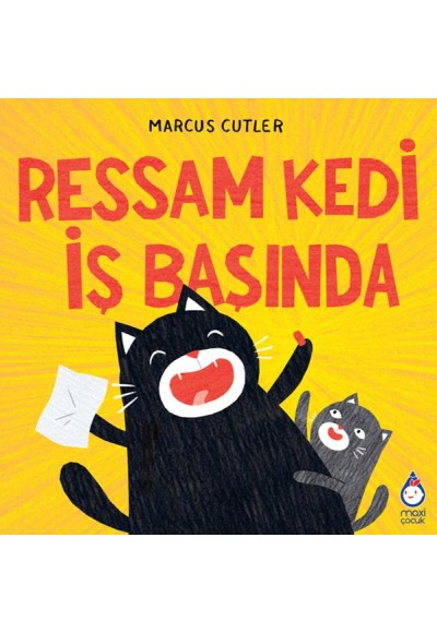 Ressam Kedi İş Başında
