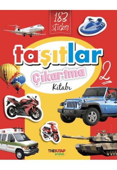 Taşıtlar Çıkartma Kitabı - 2