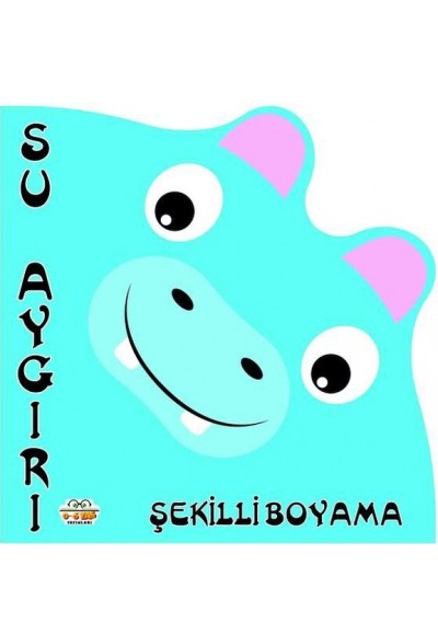Şekilli Boyama Su Aygırı