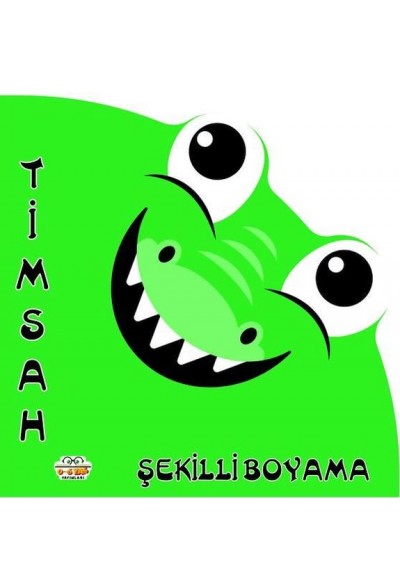 Şekilli Boyama Timsah