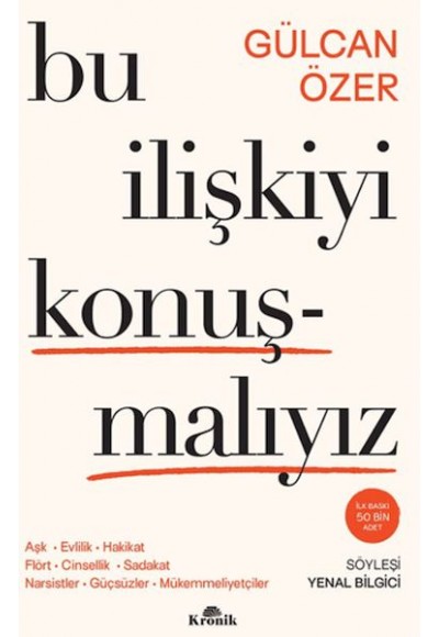 Bu İlişkiyi Konuşmalıyız