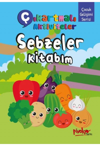 Çıkartmalı Aktiviteler Sebzeler Kitabım