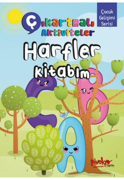Çıkartmalı Aktiviteler Harfler Kitabım