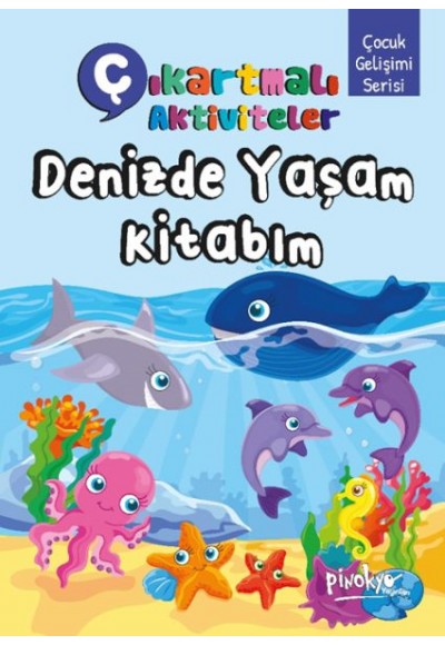 Çıkartmalı Aktiviteler Denizde Yaşam Kitabım