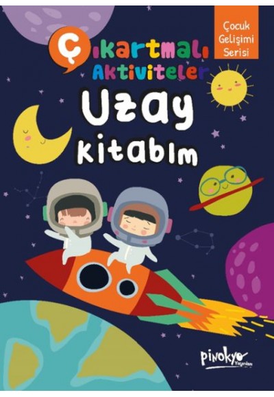 Çıkartmalı Aktiviteler Uzay Kitabım