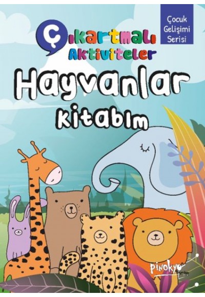Çıkartmalı Aktiviteler Hayvanlar Kitabım