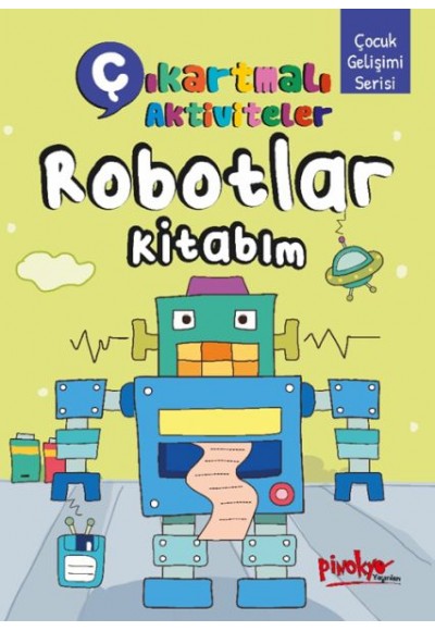 Çıkartmalı Aktiviteler Robotlar Kitabım
