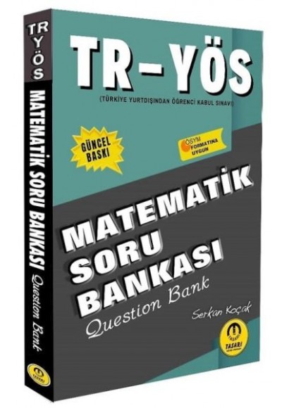 Tasarı Yayınları YÖS Matematik Soru Bankası