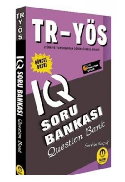 Tasarı Yayınları TR YÖS IQ Soru Bankası