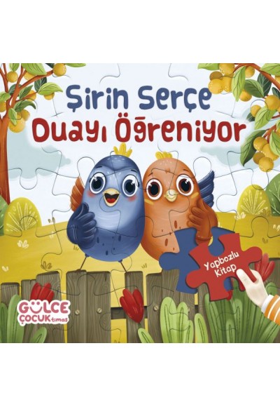 Şirin Serçe Duayı Öğreniyor - Yapbozlu Kitap 4