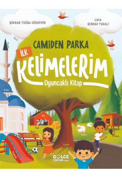 Camiden Parka İlk Kelimelerim - Oyuncaklı Kitap