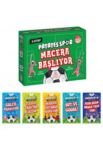 Patatesspor Macera Başlıyor (5 Kitap+Soru Kitapçığı)