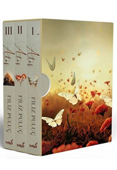 Ateş Serisi - 3 Kitap (Kutulu) Ciltli